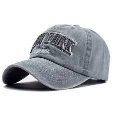 Topi Baseball Cap abu